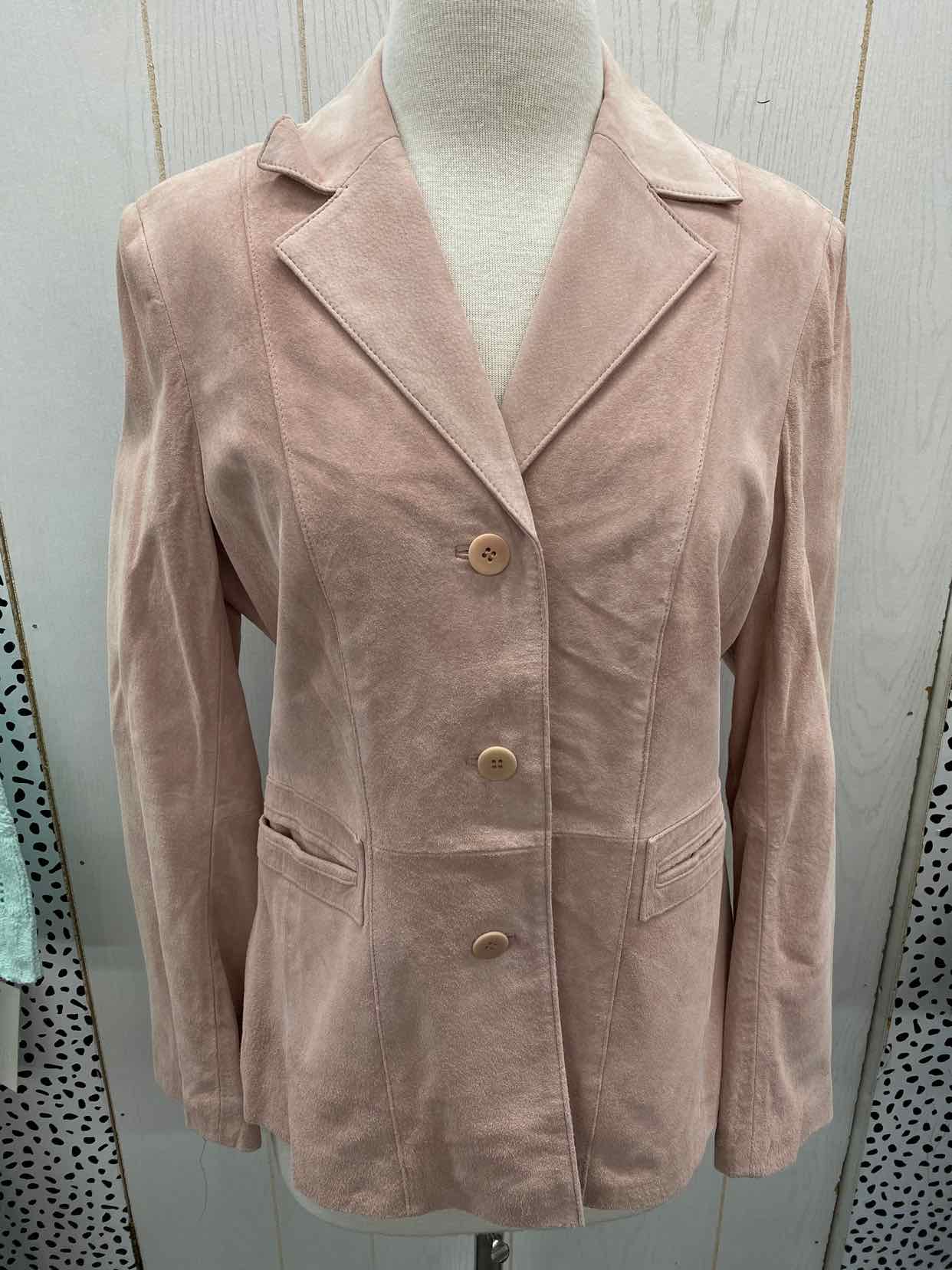 Liz Claiborne Pink Womens Size M Jacket (Outdoor)