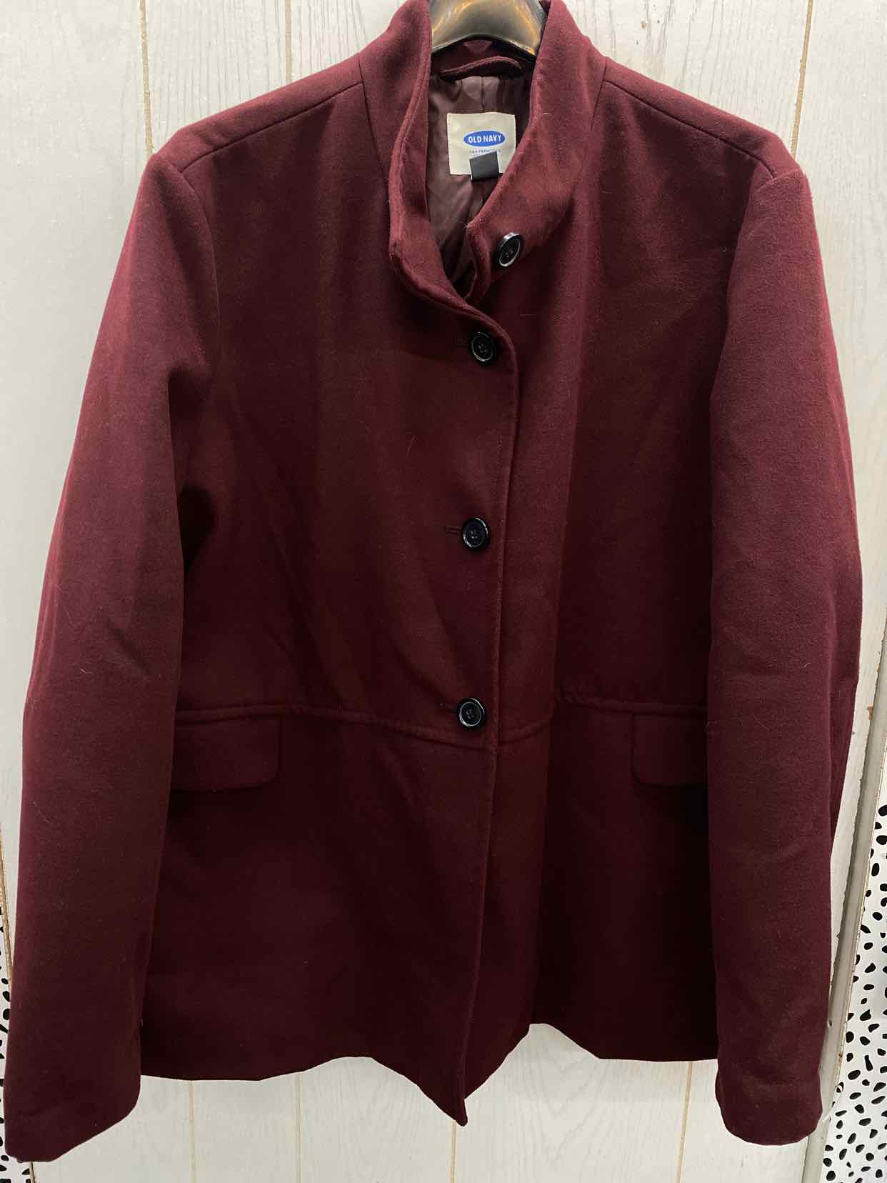 Old Navy Burgundy Womens Size XXL Jacket (Outdoor)