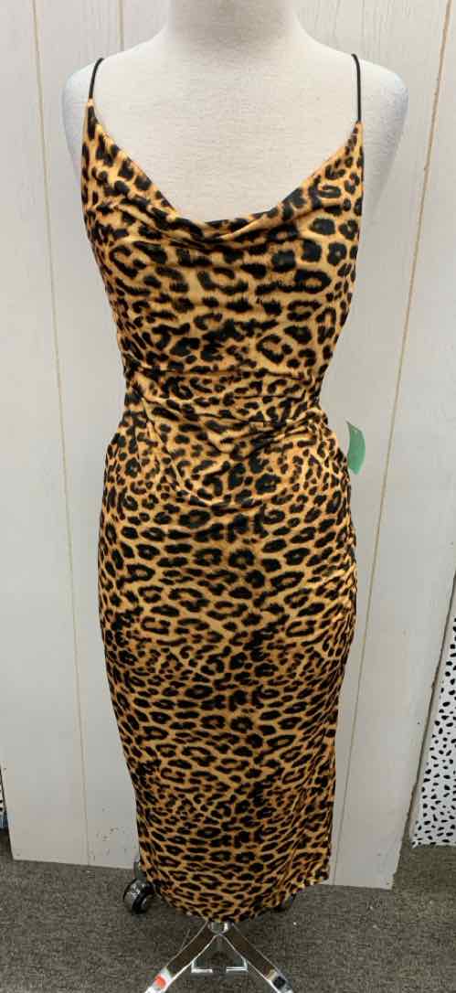 Tan Womens Size 4 Dress