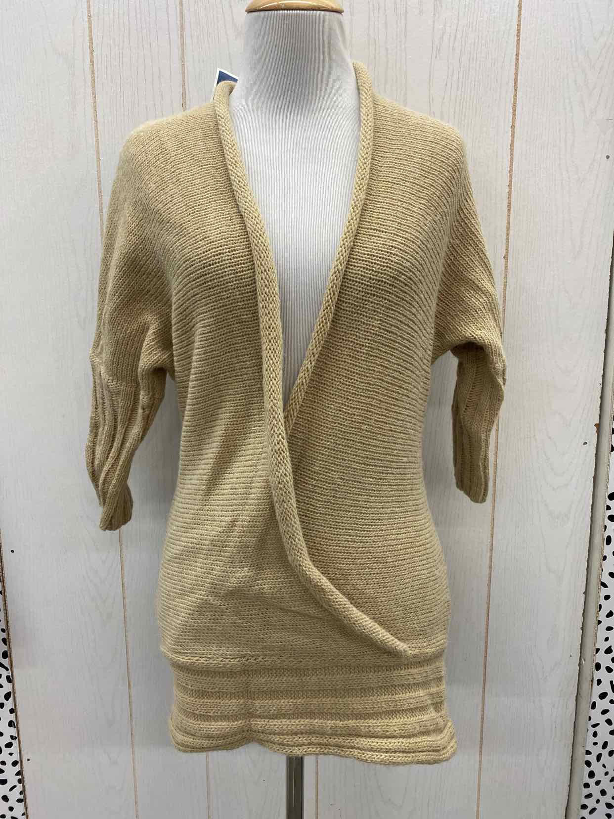 Tan Womens Size Small Sweater