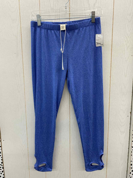 Blue Womens Size L Leggings