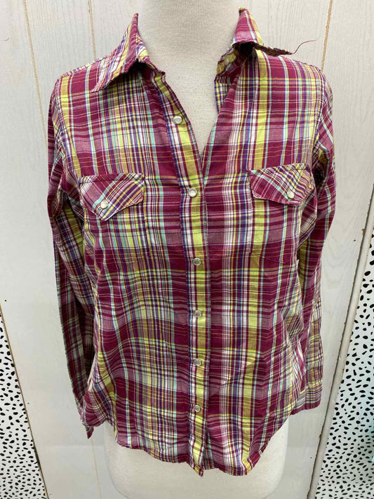 Wrangler Multi-Color Junior Size Small Shirt