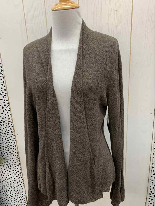 Eileen Fisher Taupe Womens Size L Shirt