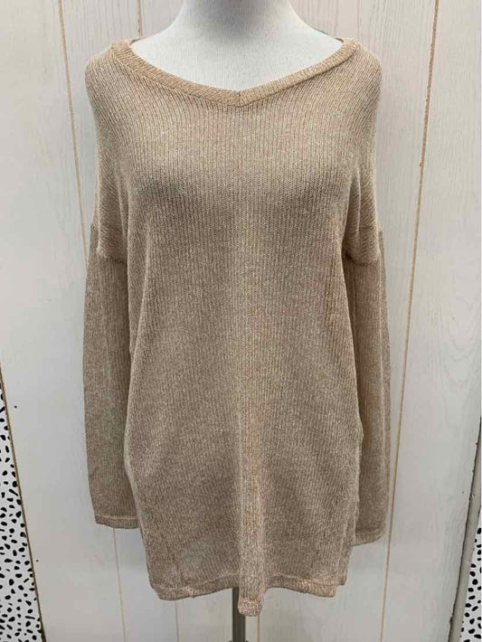 Maurices Tan Womens Size Small Shirt