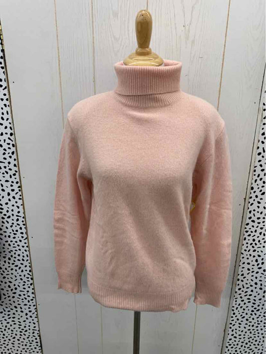 Nieman Marcus Pink Womens Size M Sweater