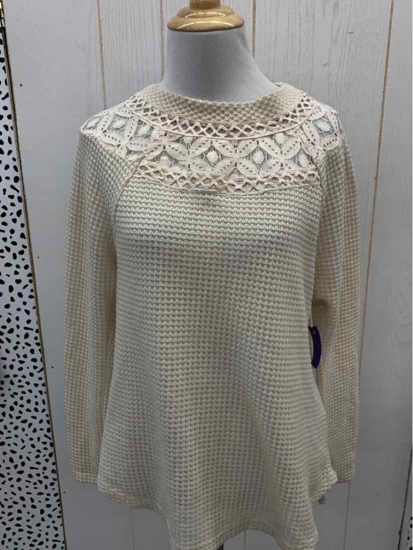 Maurices Beige Womens Size XS Shirt