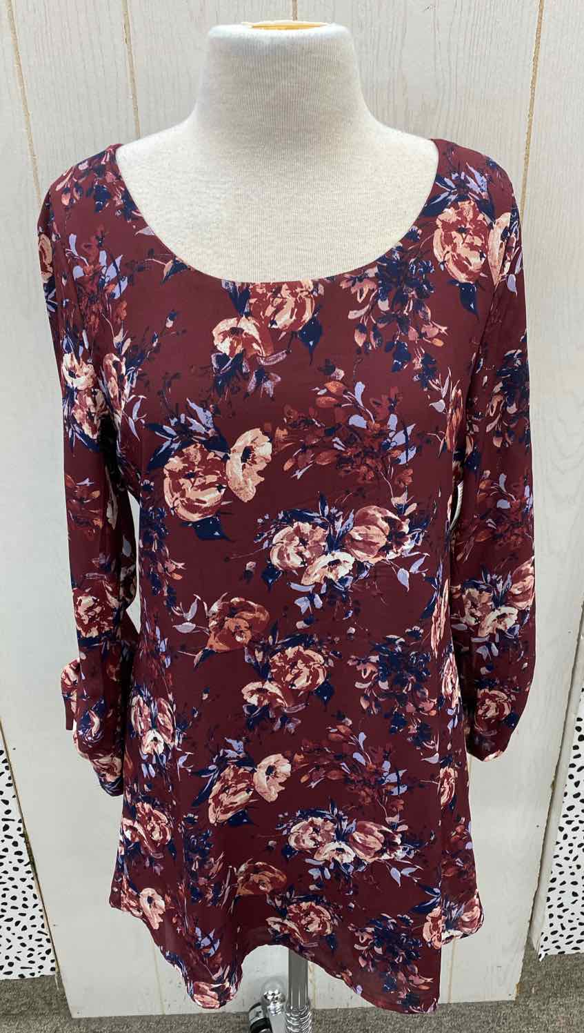 Speechless Burgundy Womens Size 8/10 Dress