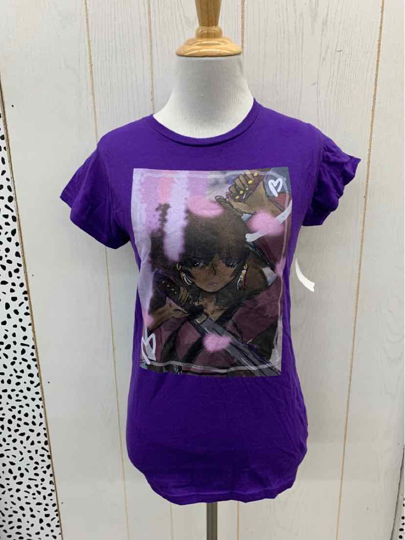 Purple Junior Size Small Shirt