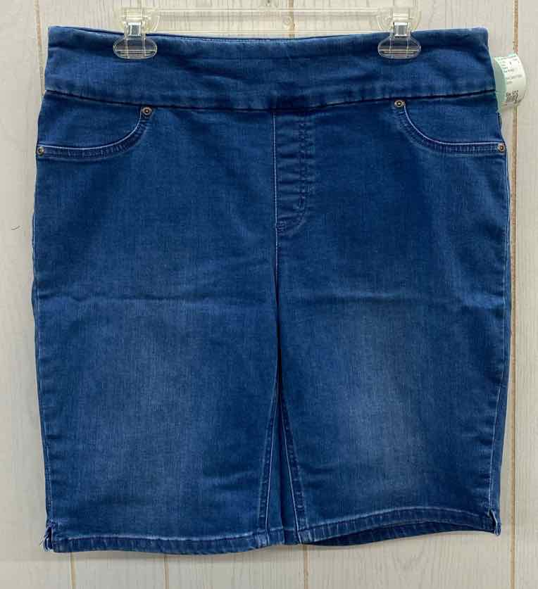 Chico's Blue Womens Size 10/12 Shorts