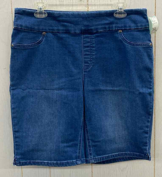 Chico's Blue Womens Size 10/12 Shorts