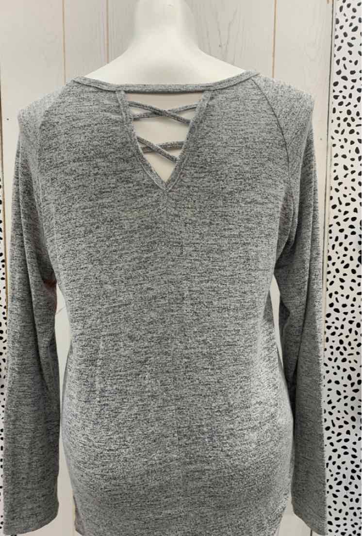 Gray Womens Size L Shirt