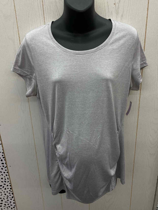 Aglow Gray Maternity Size XL Shirt