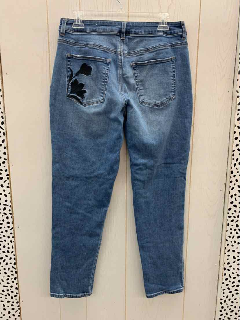 Chico's Blue Womens Size 4 Jeans