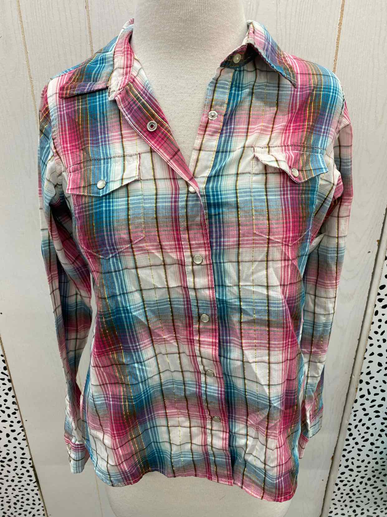 Wrangler Multi-Color Junior Size Small Shirt