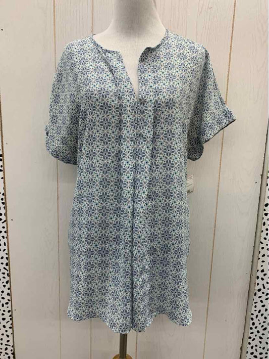 Max Studio Blue Womens Size Small Shirt