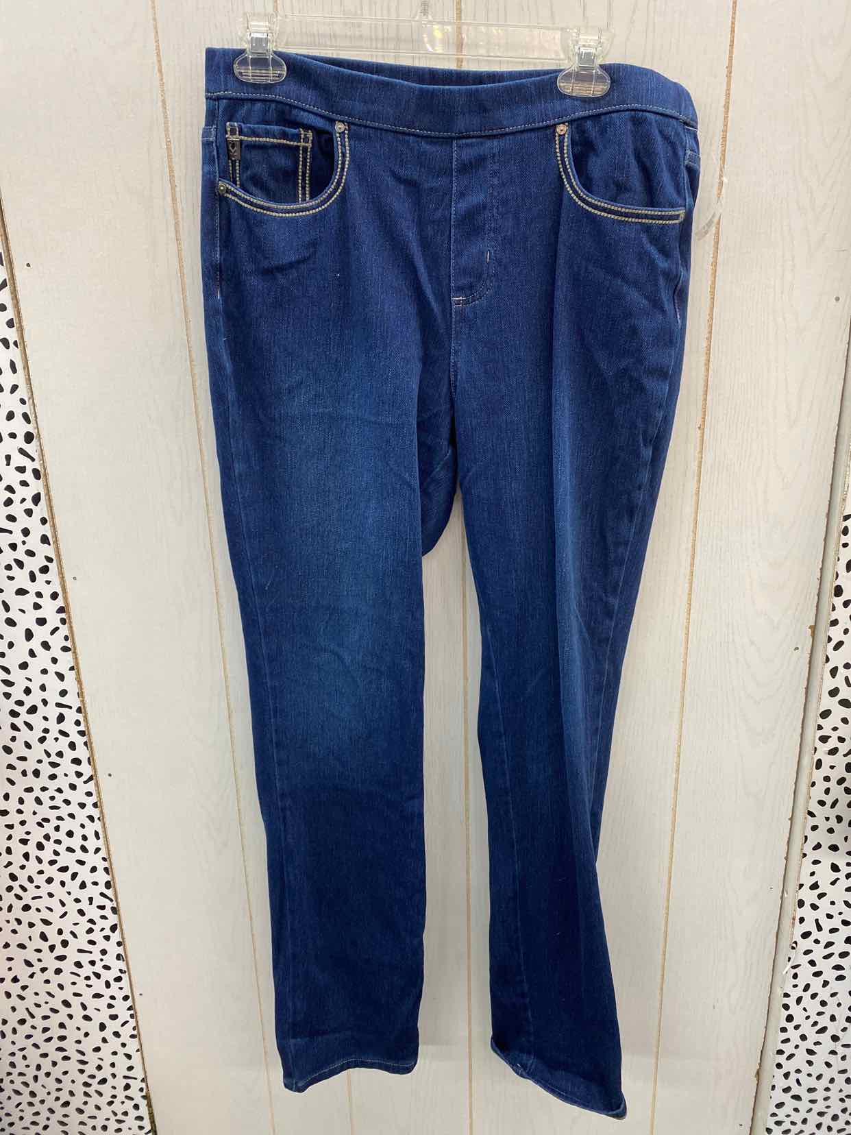 Kim Gravel Blue Womens Size 10 Jeans