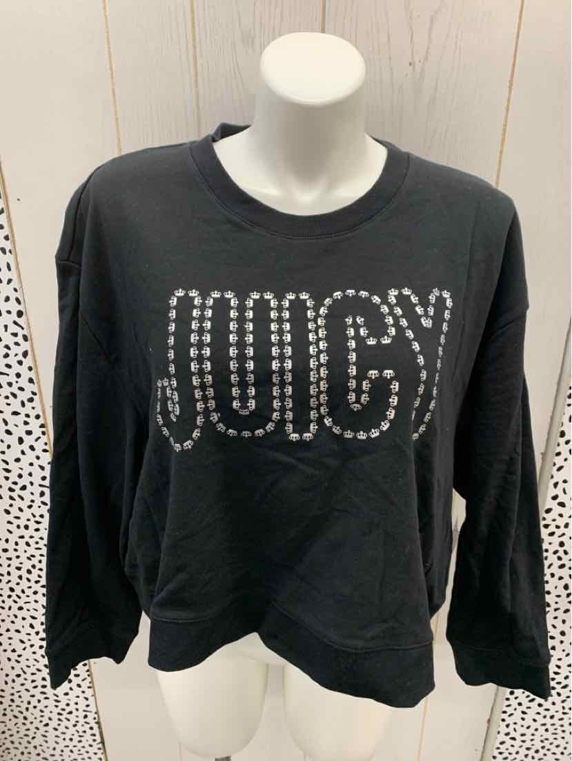 JUICY Black Womens Size 3X Sweatshirt