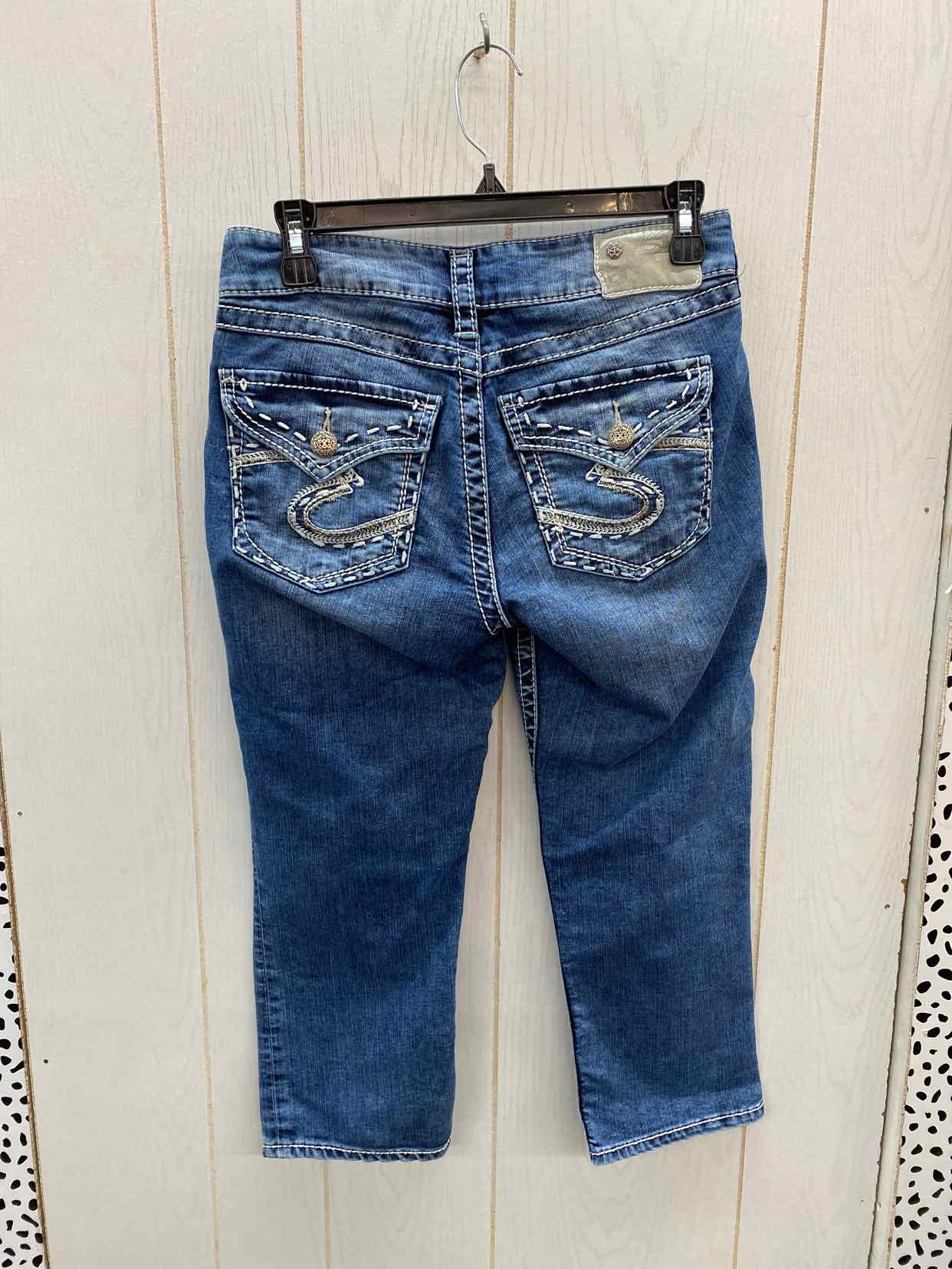 Silver Blue Womens Size 4 Jeans