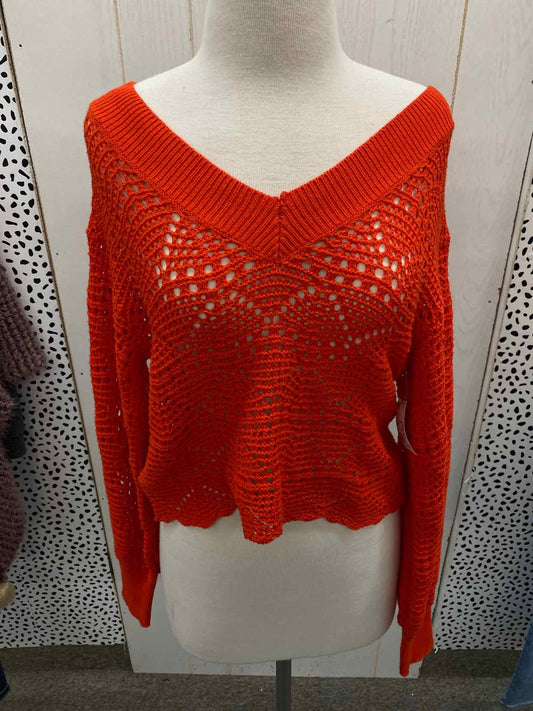 525 America Red Womens Size Small Sweater