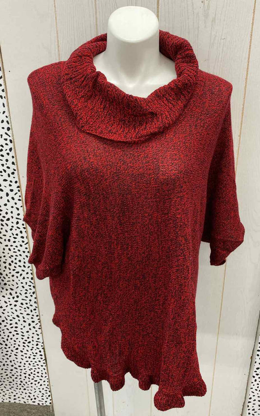 Studio Works Red Womens Size 1X Sweater