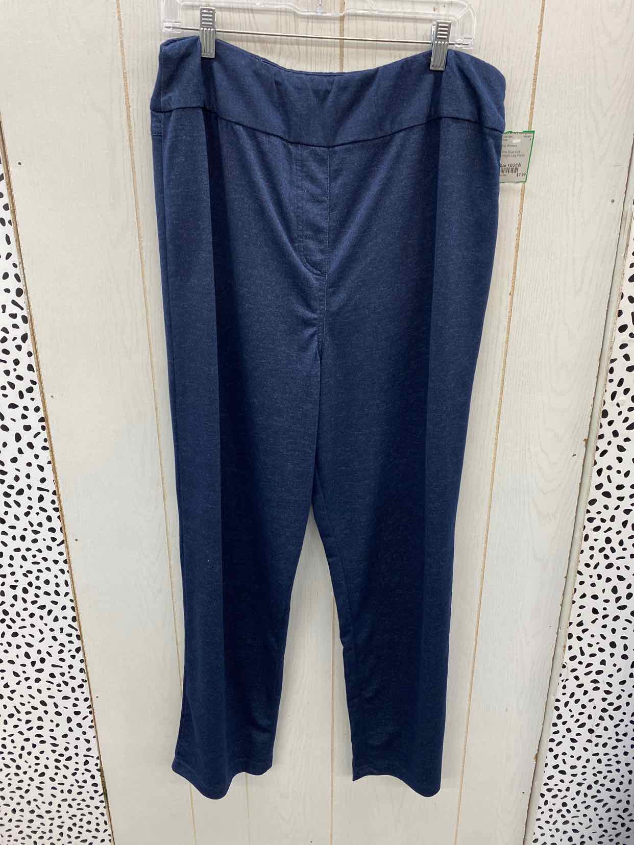 Blue Womens Size 18/20W Pants