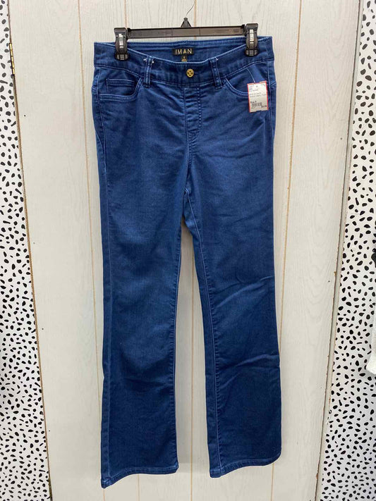 IMAN Blue Womens Size 8 Jeans