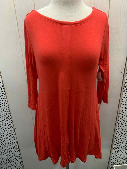 Soft Surroundings Coral Womens Size Small Shirt