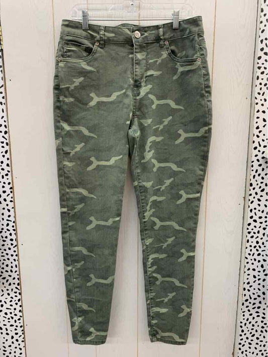 Maurices Olive Womens Size 12/14 Pants