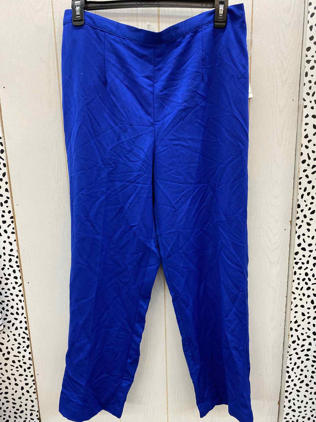 Alfred Dunner Blue Womens Size 16W Pants