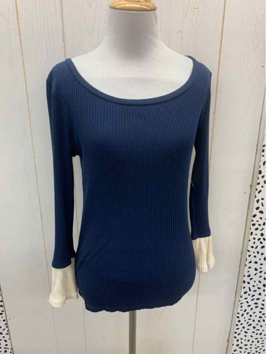 J Crew Navy Womens Size XS Shirt