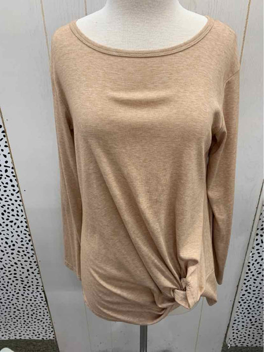 Tan Womens Size Small Shirt