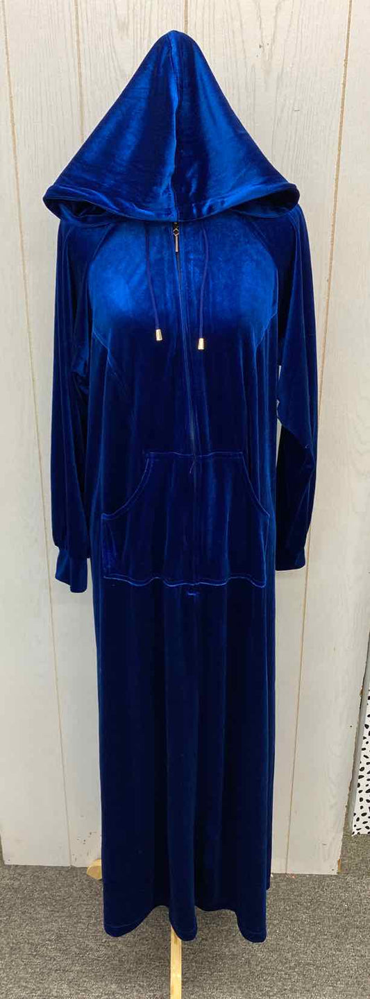 Joan Rivers Blue Womens Size Small Robe