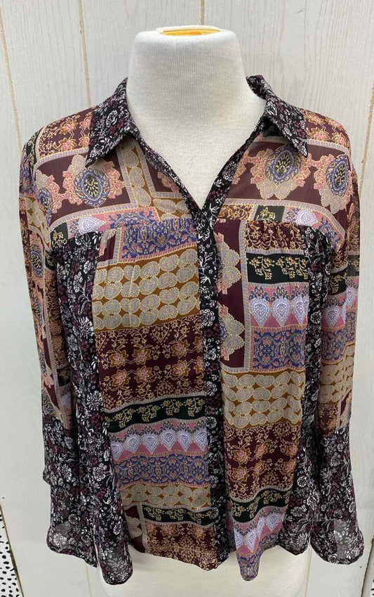 Maurices Purple Womens Size XS Shirt