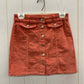 So Coral Junior Size 3 Skirt