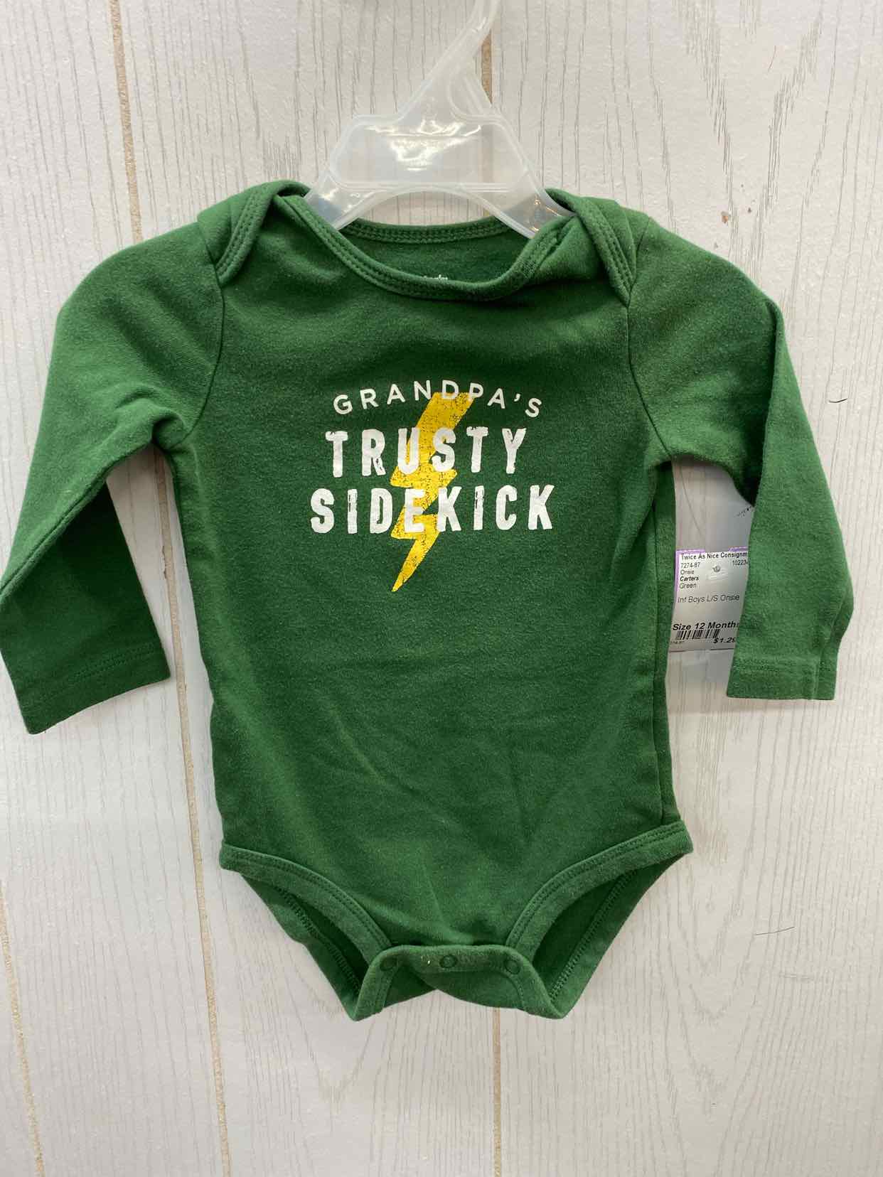 Carters Infant 12 Months Onsie