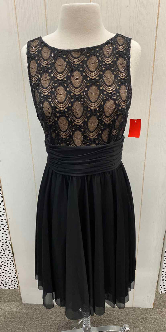 JH Evenings Black Womens Size 10 Dress