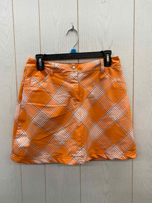 Slazenger Orange Womens Size 4 Skirt