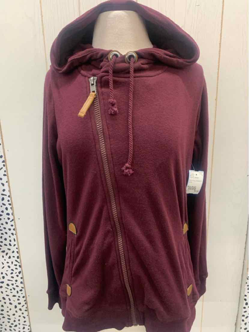 Maurices Burgundy Womens Size Small Sweatshirt