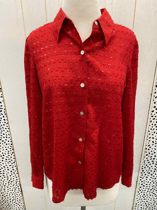 Red Womens Size Small Shirt