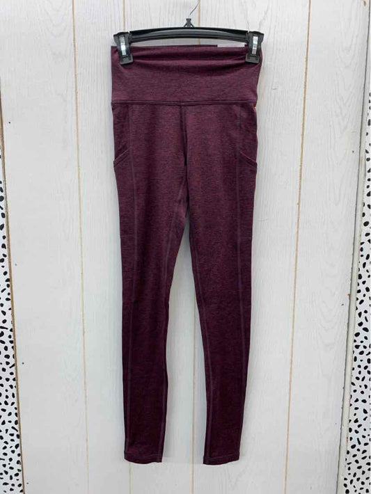 AERIE Burgundy Womens Size Small Leggings