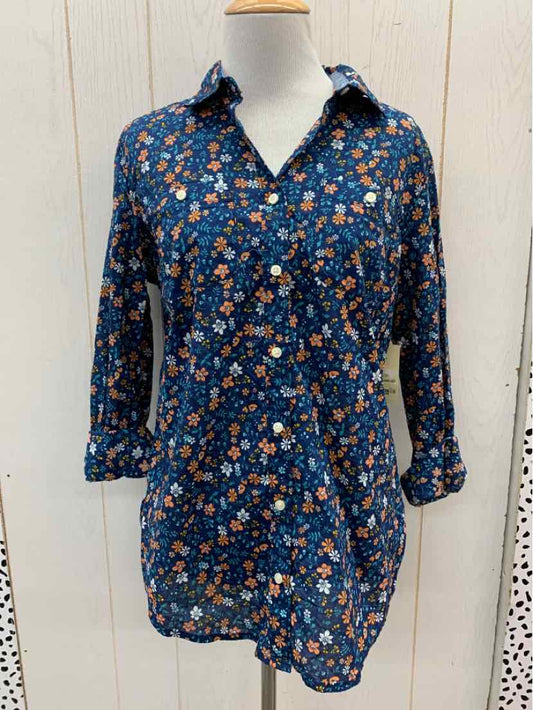 SJB Blue Womens Size Small Shirt