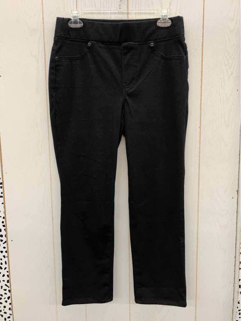 LOGO Black Womens Size 6P Pants