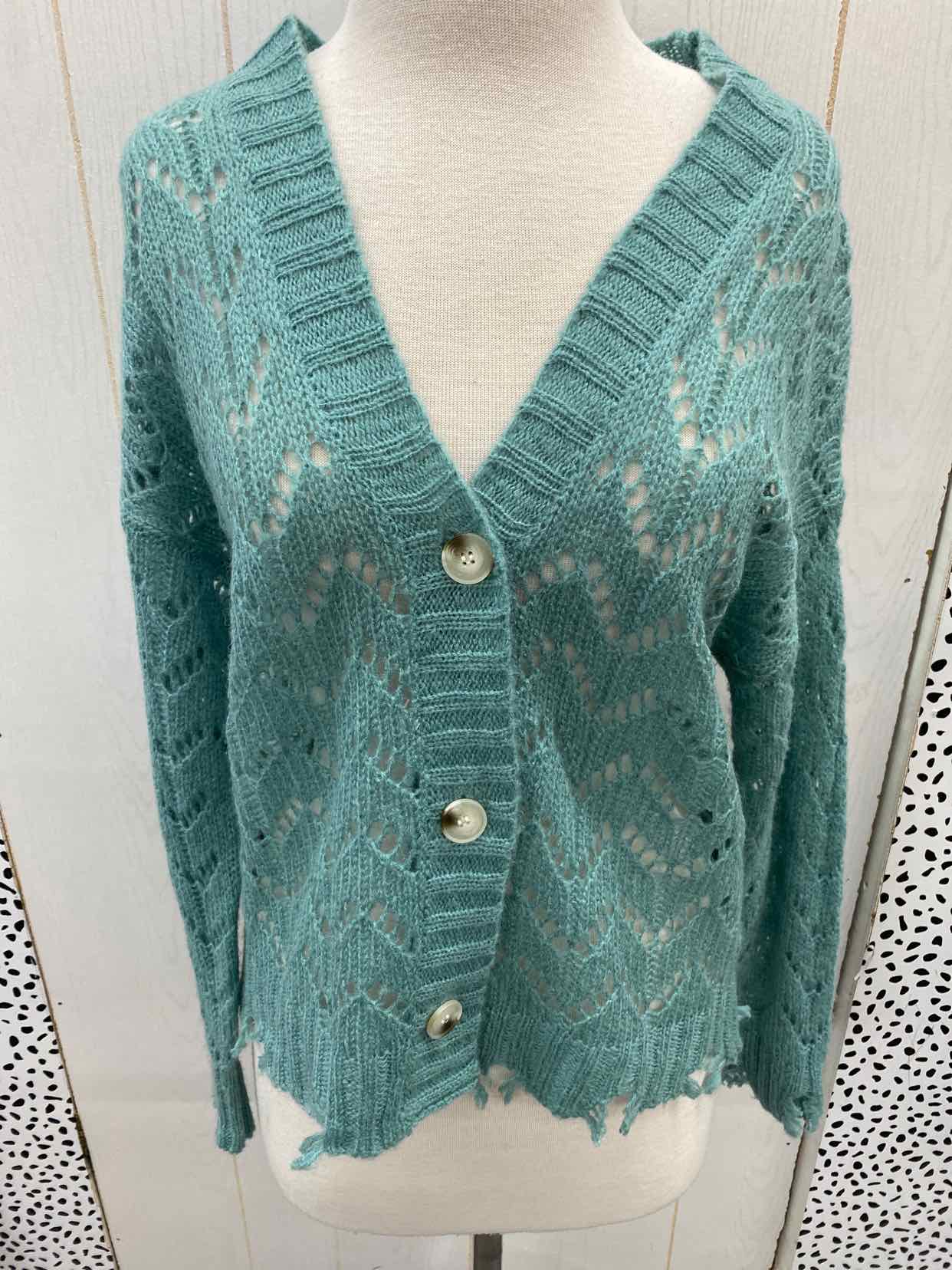 Teal Womens Size M/L Sweater