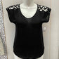 Black Womens Size L Shirt