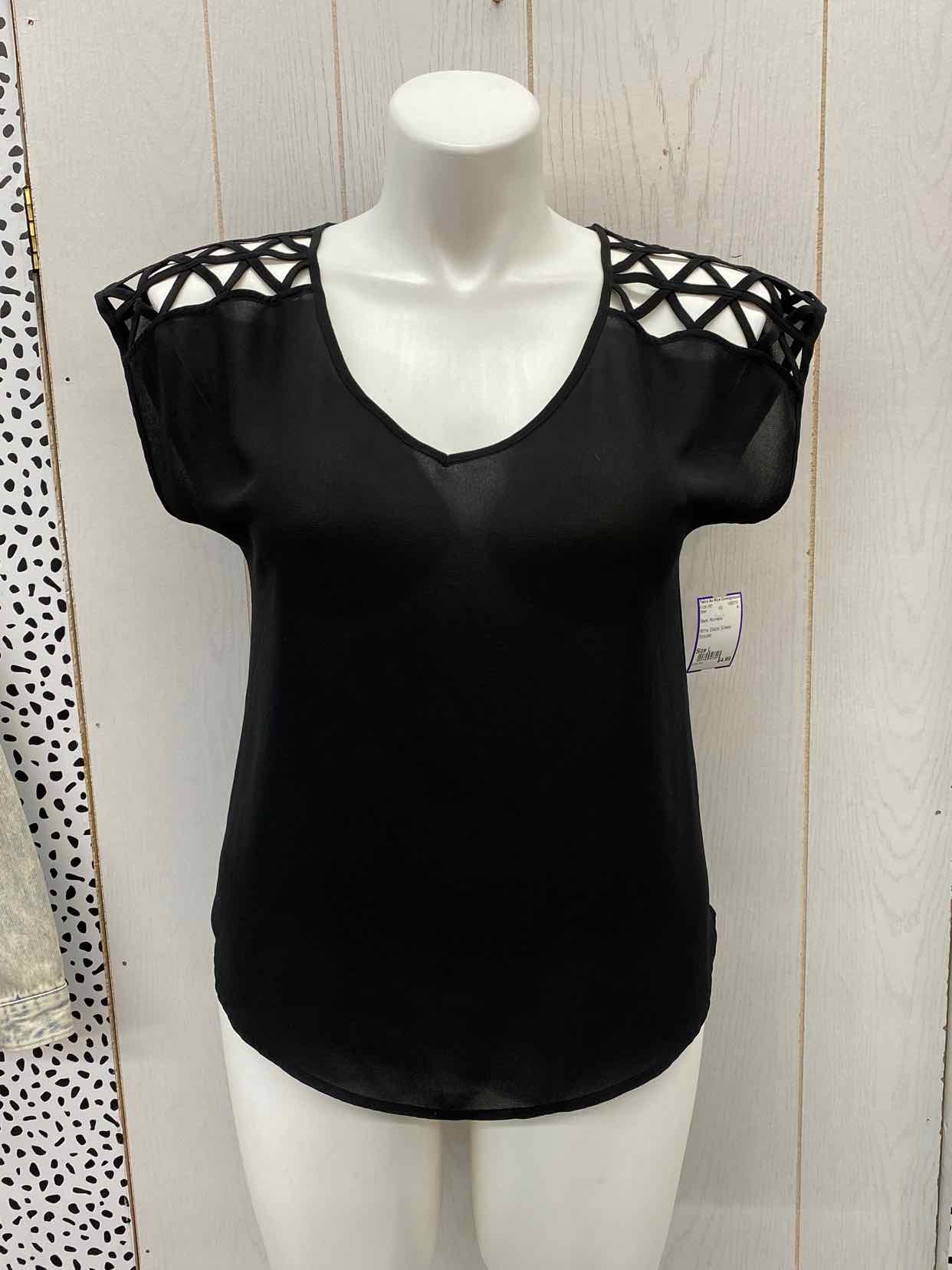 Black Womens Size L Shirt