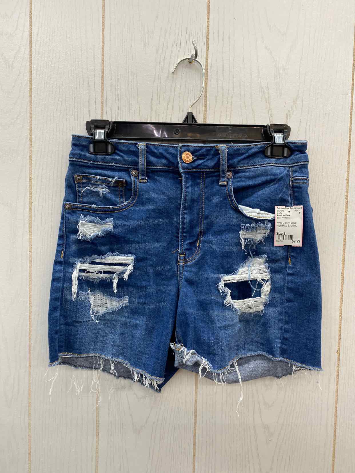 American Eagle Blue Womens Size 2 Shorts