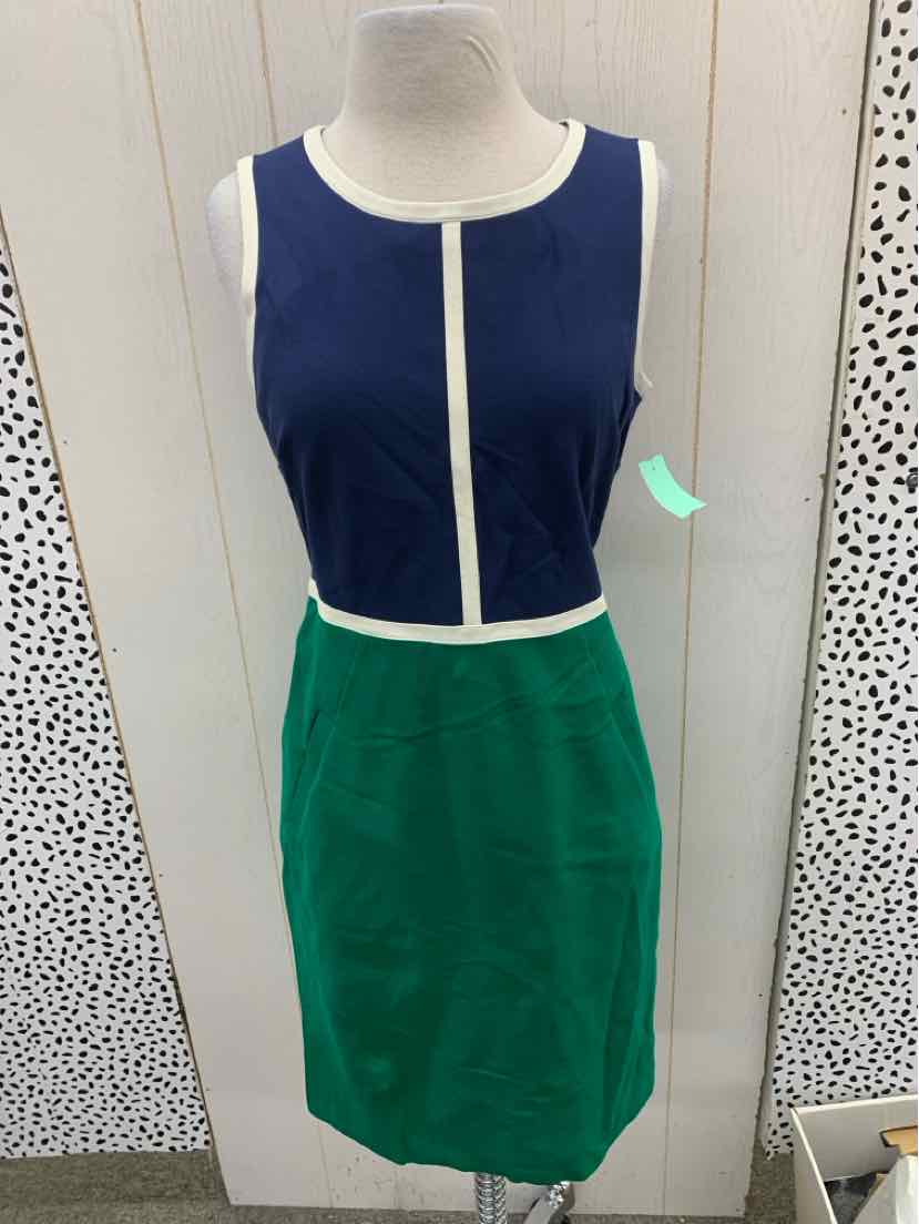 Lands End Multi-Color Womens Size 6/8 Dress