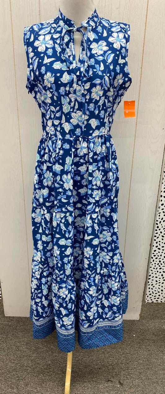 Vineyard Vines Blue Womens Size 10 Dress