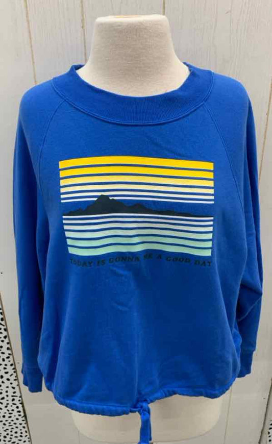 Old Navy Blue Womens Size M Sweatshirt