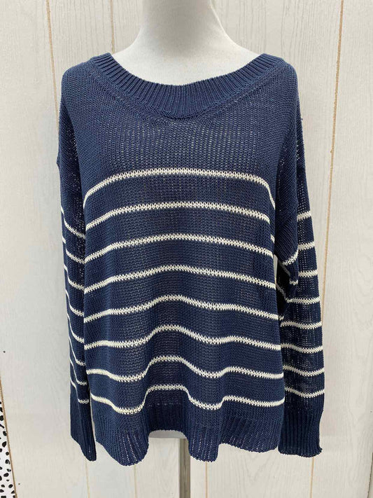 Ann Taylor Navy Womens Size Small Sweater